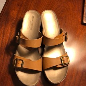 Leather sandals